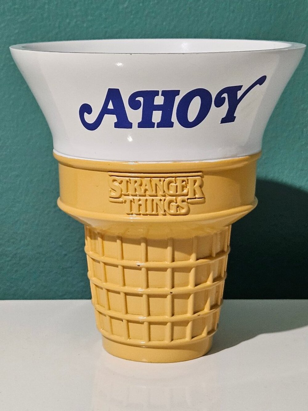 Stranger Things Scoop Ahoy Ice Cream Cone Tumbler Cup